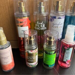 Bath & Body Works Fragrance Mist Assortment — Green, Pink, Red, Blue